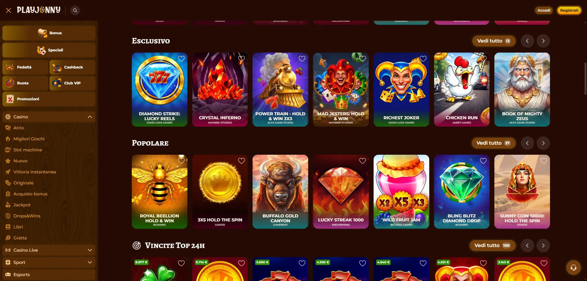 Il Casinò Dal Vivo su PlayJonny: Atmosfera Autentica da Casa